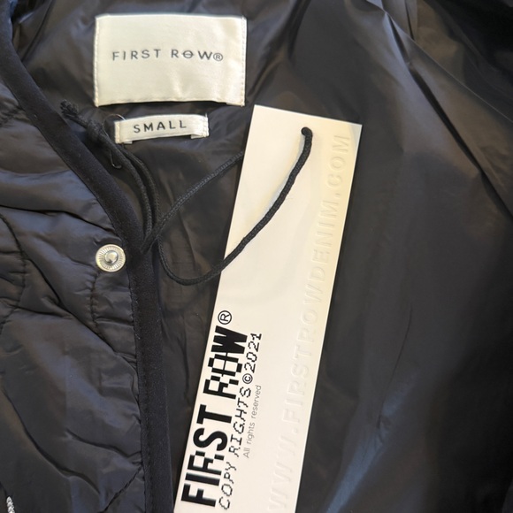 NWT First Row Denim"Sunshine" Quilted Liner Jacket - Men's Size Small - Picture 8 of 15